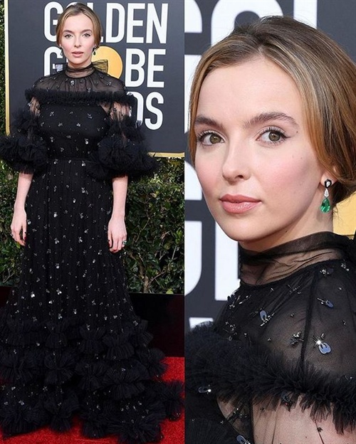 Jodie Comer in Ralph and Russo